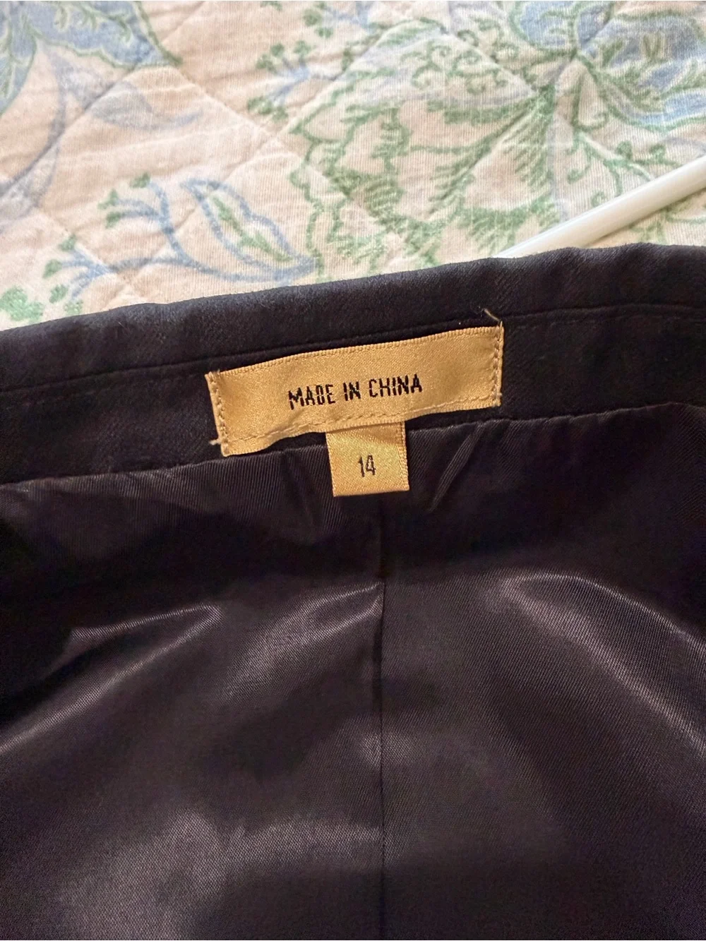 Class Club Gold Label black blazer and white button down shirt size 14 boys